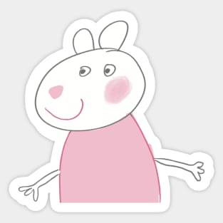 Suzy Sheep Sticker